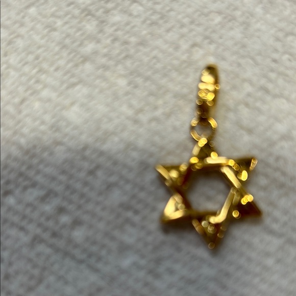 Spartina STAR OF David Charm With Tiny Pearls - Picture 5 of 6